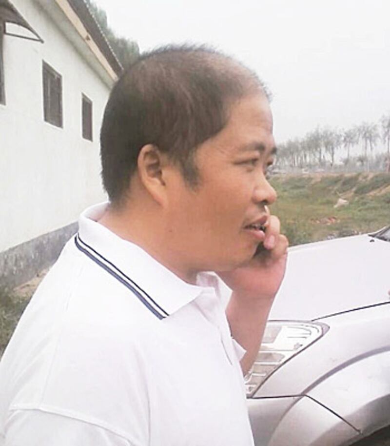 河南南樂教會傳道人趙軍領被關押9個半月後，2014年8月23日獲取保候審。(照片來自對華援助協會，拍攝日期不詳)