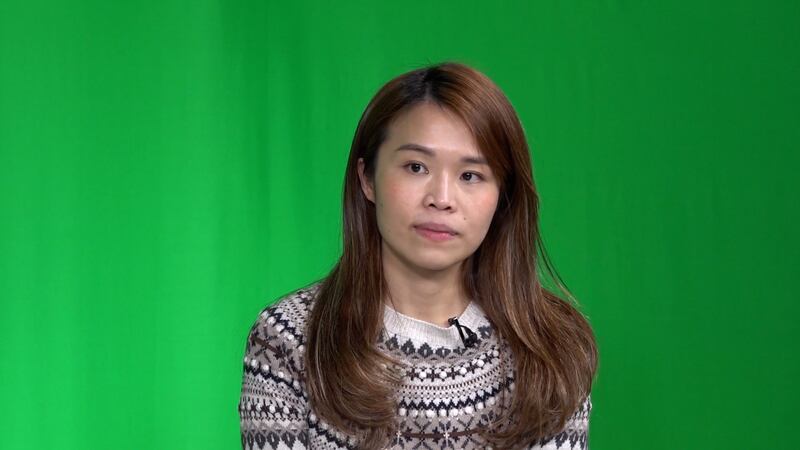 冬敏表示,睡覺前都要留意新聞。因為很怕毛孟靜知道得遲了、少了。(鄧穎韜 攝)