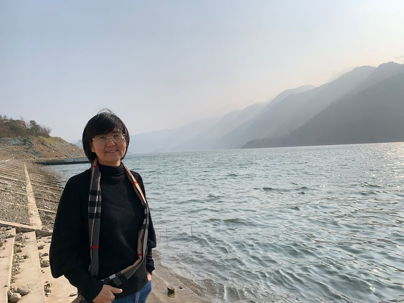 律师王宇(图)应家属委托出任陈建芳的二审辩护人。(王宇独家提供,拍摄日期不详)