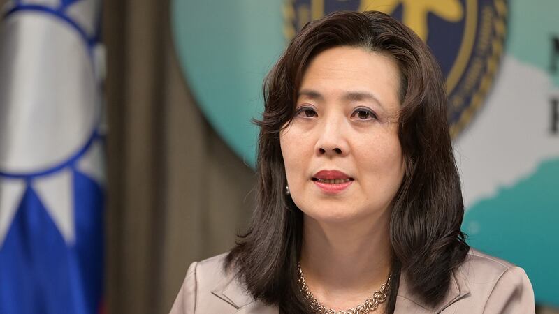 2021年7月16日,外交部發言人歐江安:對於斯洛伐克的真誠友誼及善意,表達由衷感謝。(鍾廣政 攝)