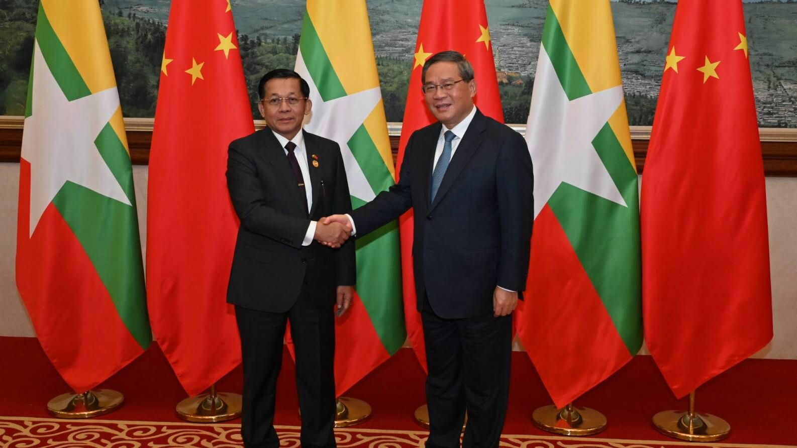 Myanmar junta chief says ready to talk to rebel groups