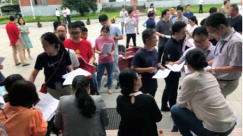 向中国科学院呈交辞职信的90多名科研人员,全部是中科院合肥研究院核能安全技术研究所的职工,自上月底开始已没有再上班。(图/微博)