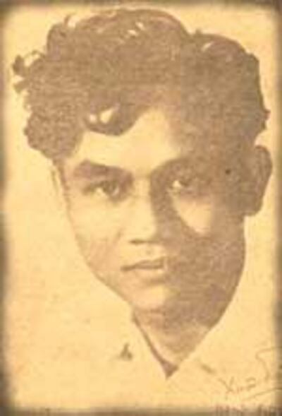 Nhà thơ Xuân Diệu. Hình của Wikipedia.