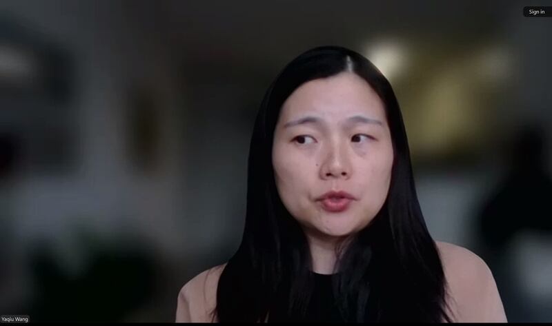 国际人权组织自由之家中国研究部主任王亚秋在会上指出，中国政府的压迫手段十分复杂高明，以至于平日里很难见到明显针对伊斯兰和基督教的暴力或威胁行为，但这不意味着不存在由国家主导的宗教迫害或歧视行为。