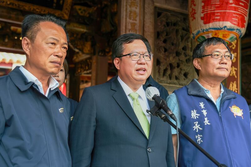 行政院副院長鄭文燦：大家都看到中國用金錢外交來圍堵台灣。（行政院提供）