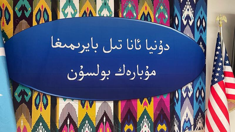 «مېھرىبان ئانا» (Ana Care) ئۇيغۇر ئانا تىل مەكتىپىدە «ئانا تىلىم-جان تىلىم» ناملىق پائالىيەتتىن كۆرۈنۈش. 2024-يىلى 25-فېۋرال، فەيرفاكس