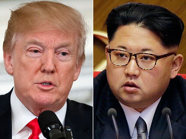 트럼프 미 대통령과 김정은 북한 국무위원장.