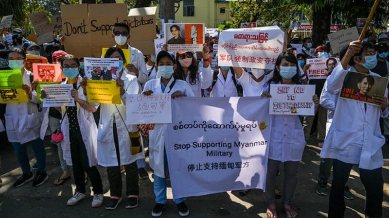 doctor protest