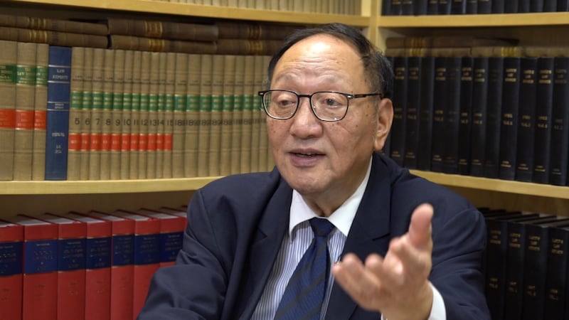 曾經是香港廉政公署總調查主任的大律師查錫我,籲港府盡快成立獨立調查委員會,對警方展開調查,以解決社會危機。(鄧穎韜 攝)