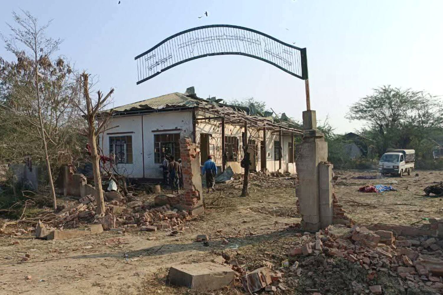 Myanmar military kills 19 in air attack on militia office