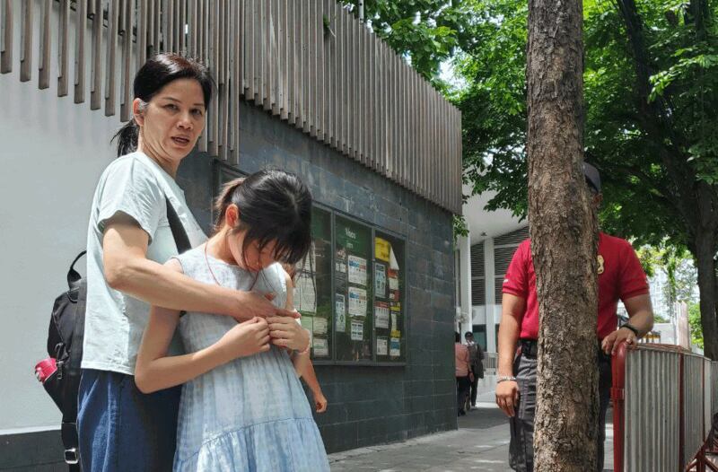 梁颂基妻子和女儿未能按照计划前往南美厄瓜多尔。（梁颂基独家提供，拍摄日期不详）