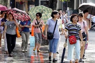 Du khách Trung Quốc trên đường phố Saigon năm 2013