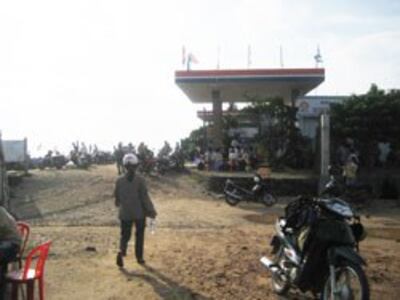 Thời tiết nắng nóng tại Lý Sơn. RFA PHOTO.