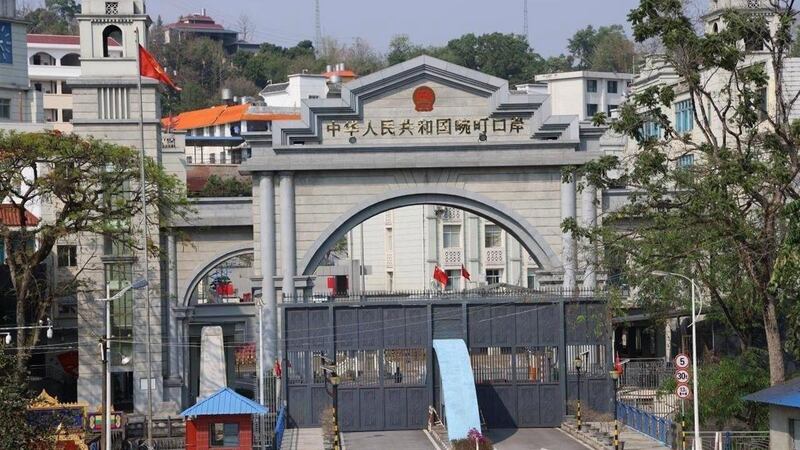 ကျင်စန်းကျော့ နယ်စပ်ဂိတ်ကို ၂၀၂၄ ခုနှစ်၊ ဧပြီလ ၂၉ ရက်နေ့က တွေ့ရစဉ်။ (Photo : The Kokang)