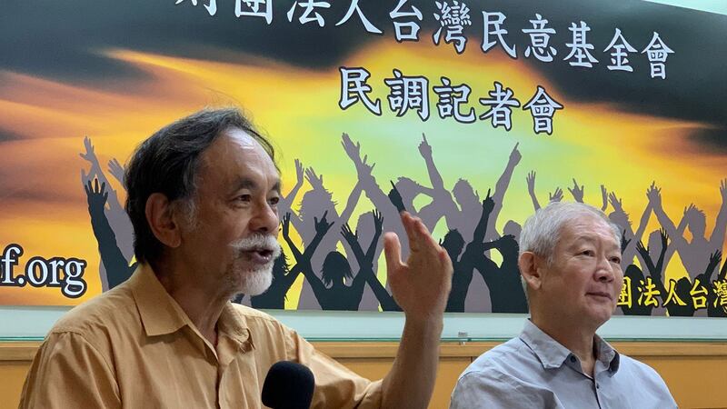 前民进党立委林浊水。(记者夏小华摄)