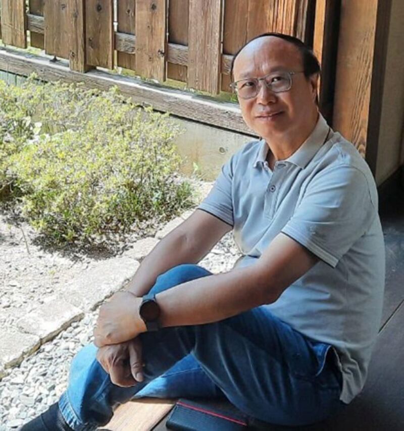 前香港公民党创党副主席、“香港时空”代表黎广德向本台指出，“幸彤在监狱”(She's in Jail)呈现了香港人“维园精神”。 （受访者提供照片）