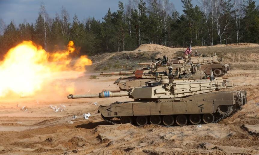 미국 M1A2 에이브람스 전차
