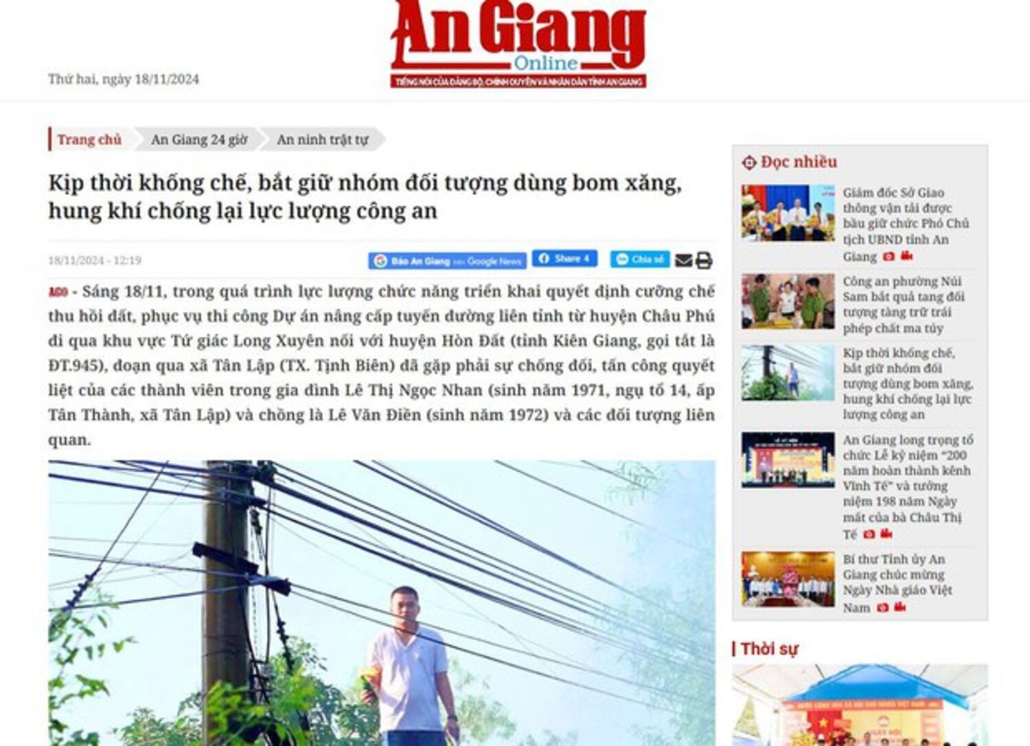 Vietnam police arrest 8 people during violent protest