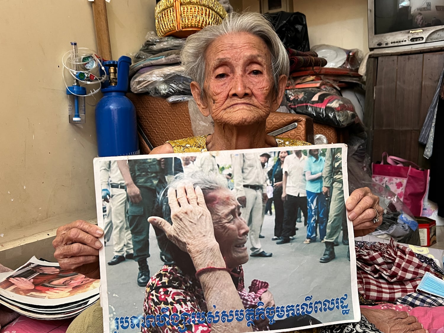 Elderly Cambodian known as ‘Grandma Mammy’ says she’ll continue court protest