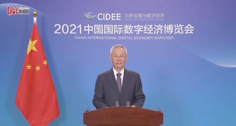 中国国务院副总理刘鹤日前表示，政府支持民营经济发展的政策、方针没有改变，也永远不会变。（视频截图）