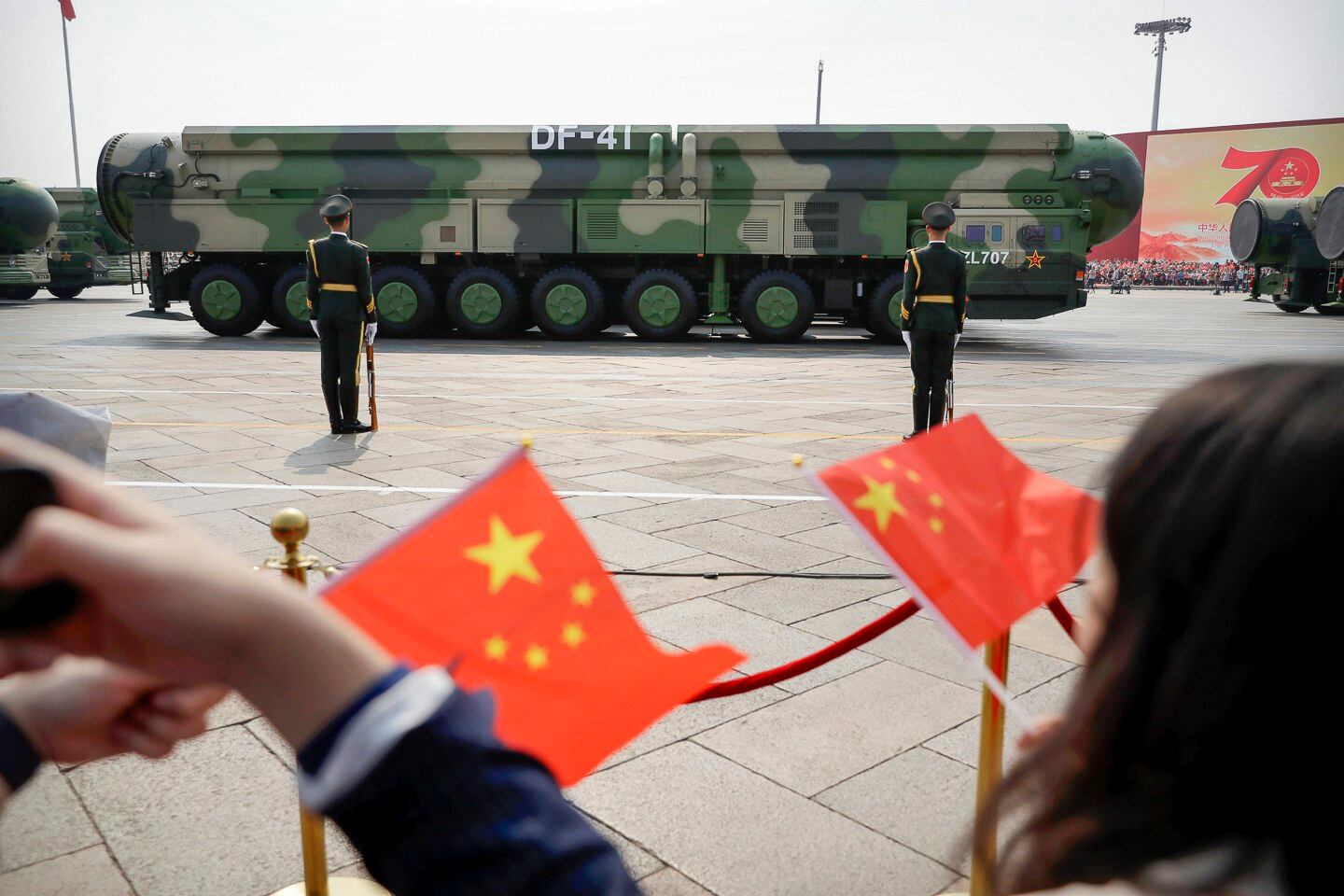 US and China spar over nuclear weapons build-up