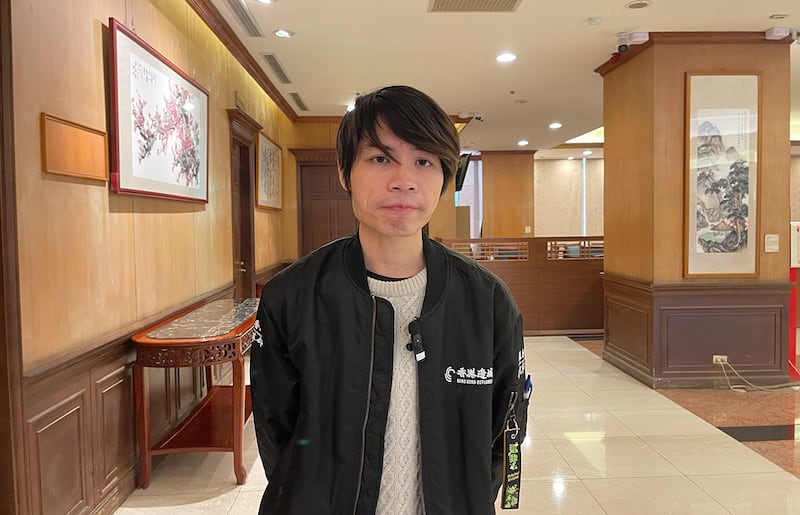 香港邊城青年秘書長馮詔天盼台灣政府制定更適合港人的移民政策。