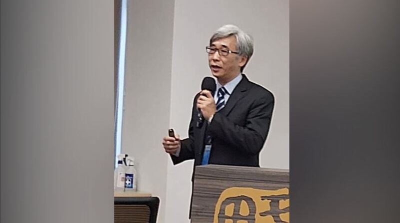 台湾学者王信力(图)认为,若北京继续向俄罗斯提供高阶民用无人机,必将陷入两难局面。(王信力独家提供,拍摄日期不详)