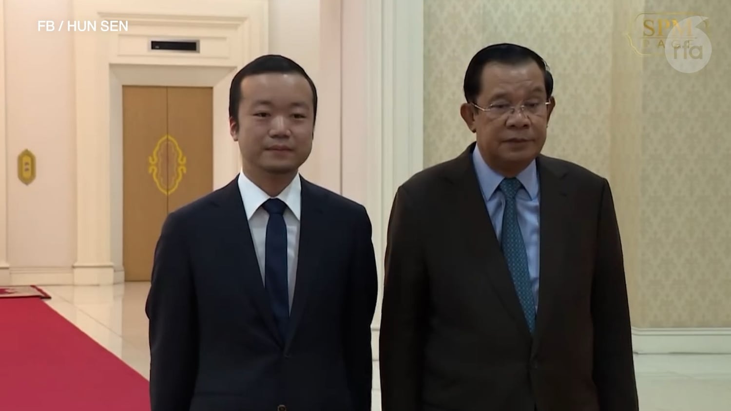 តើលោក ហ៊ុន សែន ស៊ុមគ្រលុំជាមួយ ចេន ហ្ស៊ី ឬទេ?