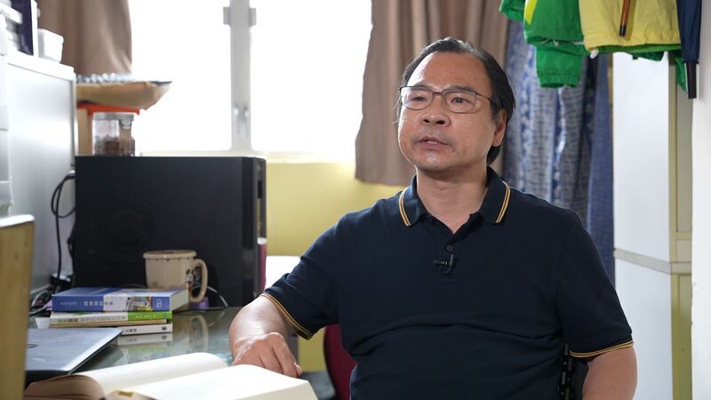 2021年被大幅修改後的立法會選舉,民主派政黨沒有參選。民協作為傳統的反對黨,廖成利指在新的政治環境下,只好集中所有的力量,放回地區深耕細作。(石頭 攝)