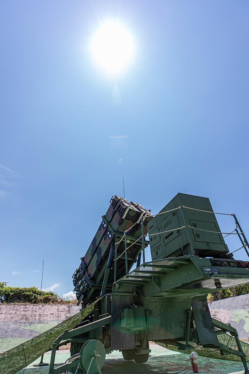 為防對岸實施斬首行動軍方將愛國者三型防空飛彈回防北台灣。(軍聞社提供)