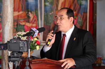 លោក យន្ត ថារូ តំណាង​រាស្ត្រ​គណបក្ស​សង្គ្រោះ​ជាតិ ថ្លែង​ក្នុង​ខួប​លើក​ទី​៨ ទិវា​អង្គការ​សហប្រជាជាតិ ចេញ​សេចក្តី​ប្រកាស​ស្ដីពី​សិទ្ធិ​ជនជាតិ​ដើម​ភាគ​តិច កាល​ពី​ថ្ងៃ​ទី​១៣ ខែ​កញ្ញា ឆ្នាំ​២០០៧ នៅ​ថ្ងៃ​ទី​១៣ ខែ​កញ្ញា ឆ្នាំ​២០១៥។ 