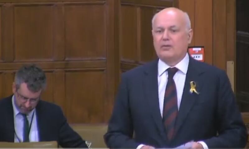 施志安指中方持續違反《中英聯合聲明》。（施志安推特視頻截圖）