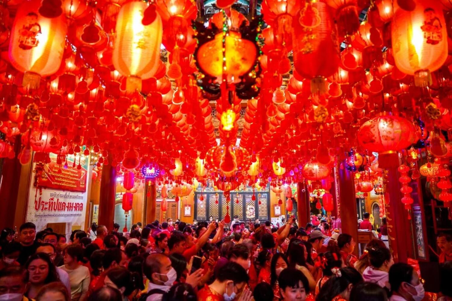 Chinese flock to burn incense at temples in hope of better luck to come