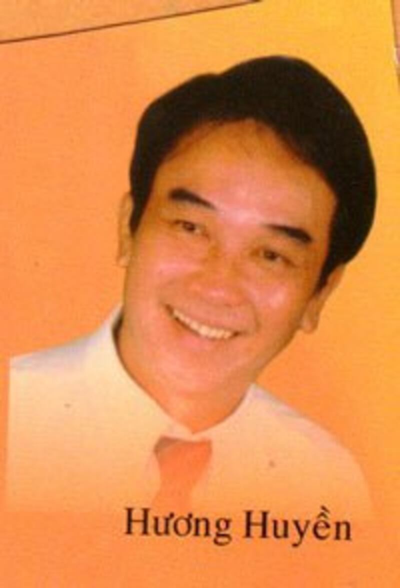 Nghệ sĩ Hương Huyền. Hình do soạn giả Nguyễn Phương cung cấp.
