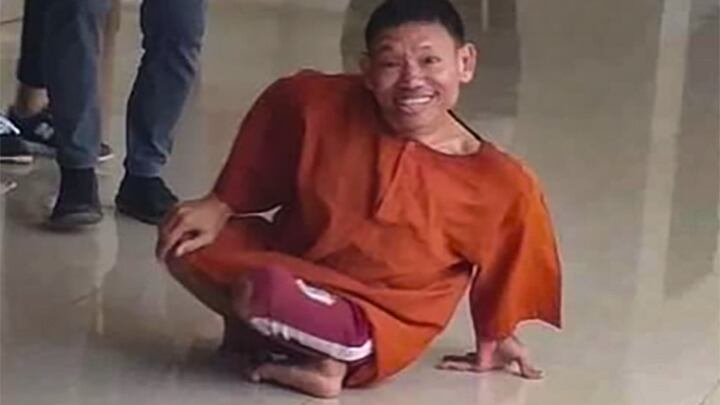 Phon Yuth is seen in this undated photo during a previous detention by Cambodian authorities.