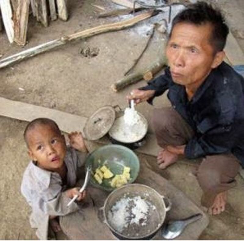 Bữa ăn của nông dân hiện nay