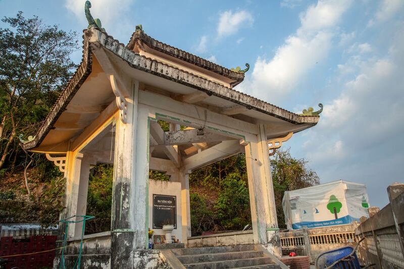 Miếu thờ người dân tử nạn trong bão số 5 tại quần đảo Nam Du, chín năm về trước