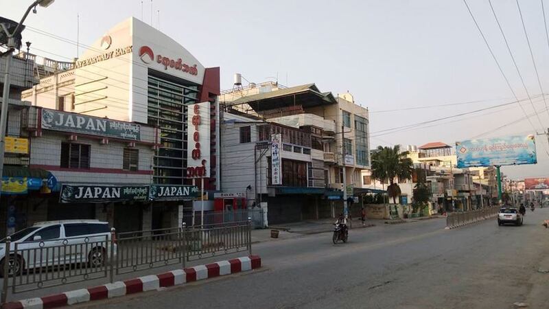 ရှမ်းပြည်နယ်မြောက်ပိုင်း၊ မူဆယ်မြို့တွင်းတစ်နေရာအား ၂၀၁၈ ခုနှစ်၊ မေလ ၁၃ ရက်နေ့က တွေ့ရစဉ်။ (Photo: RFA)