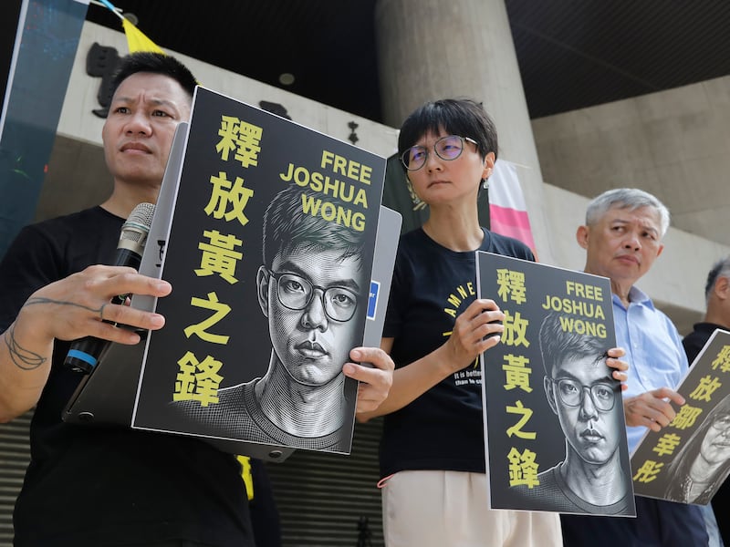 Imprisoned Hong Kong activist Joshua Wong pleads guilty to ‘foreign collusion’