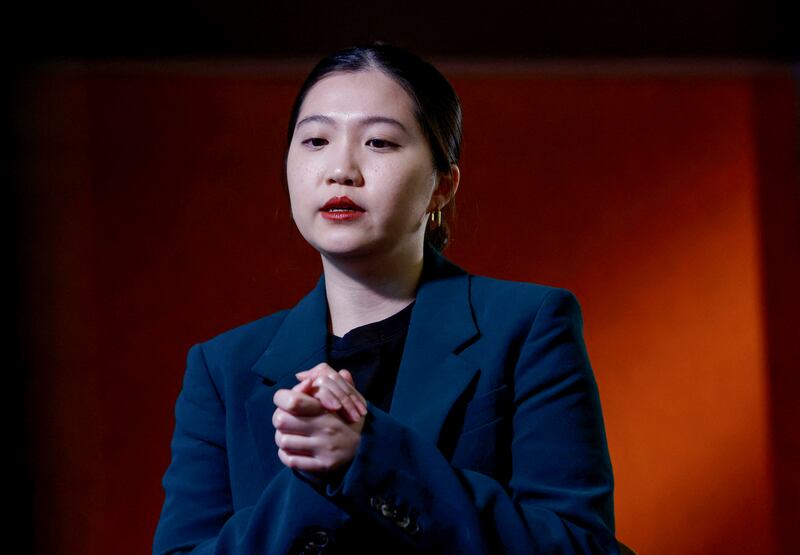 Hong Kong activist Anna Kwok in Washington, July 10, 2023.