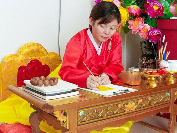 사람의 운명을 본다는 탈북민 석소연 씨.