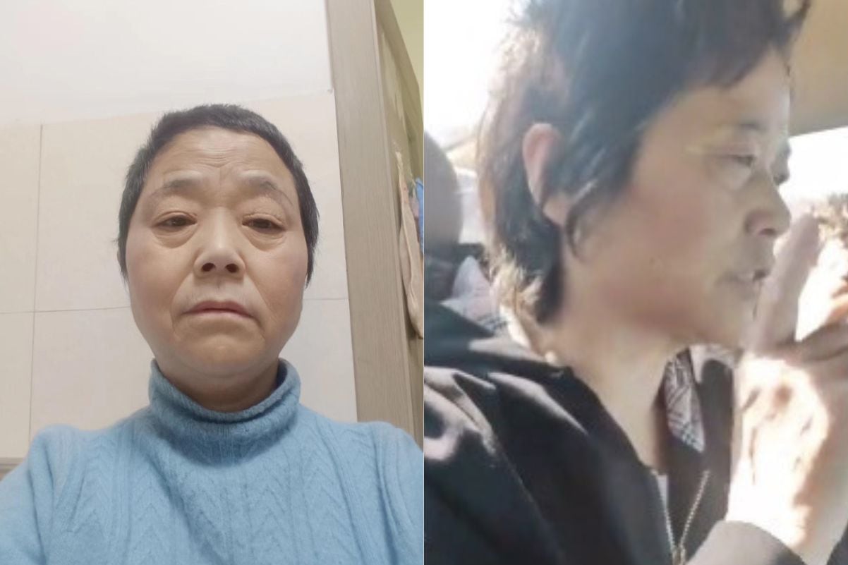 访民朱桂芹被关精神病院数月。