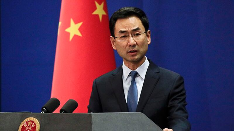 中国外交部发言人耿爽(美联社)