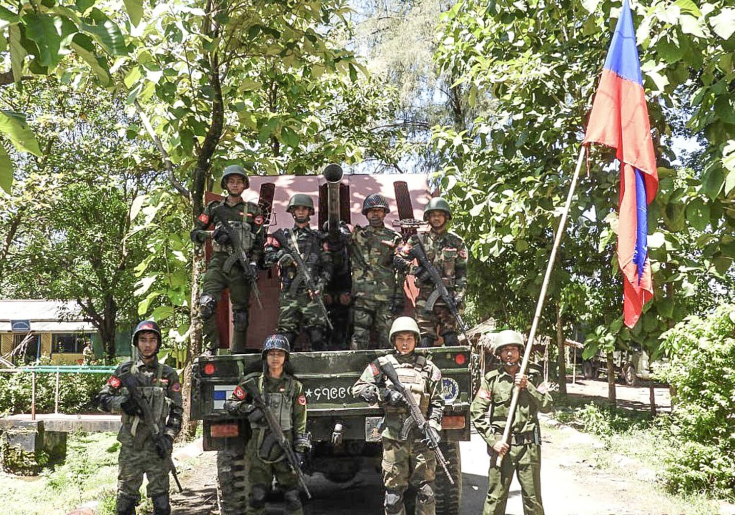 A year after offensive, rebels control most of Myanmar’s Rakhine state