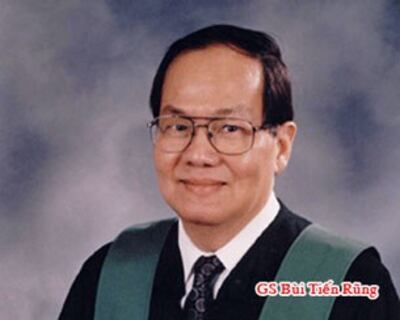 Giáo sư Bùi Tiến Rũng