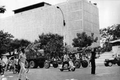 Sài Gòn ngày 30-4-1975. VIETNAM OUT AFP PHOTO/VNA/FILES