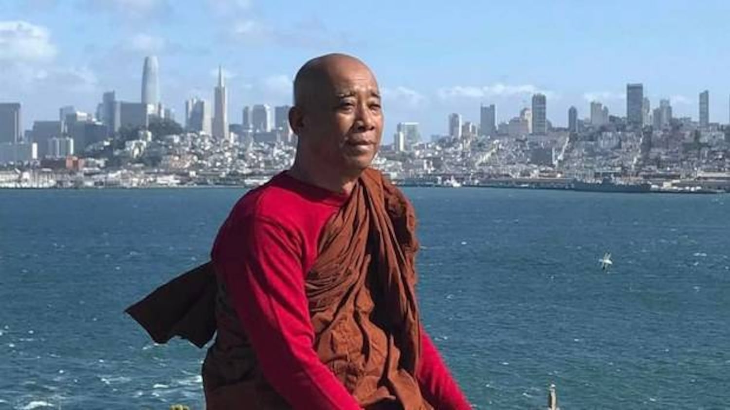 Dissident US monk faces terrorism charge in Myanmar