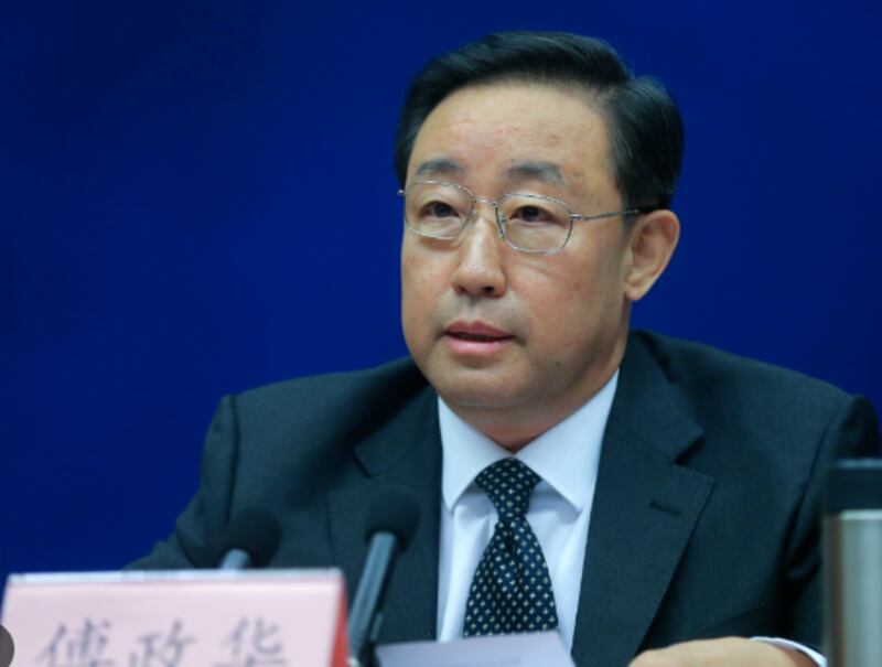 2021年10月2日，傅政華涉嫌嚴重違紀違法被調查，2022年9月被判處死刑，緩期執行。（網上圖片）