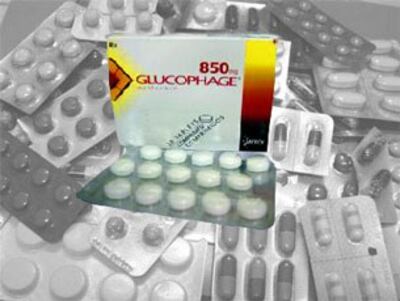 Thuốc trị tiểu đường Glucophage 