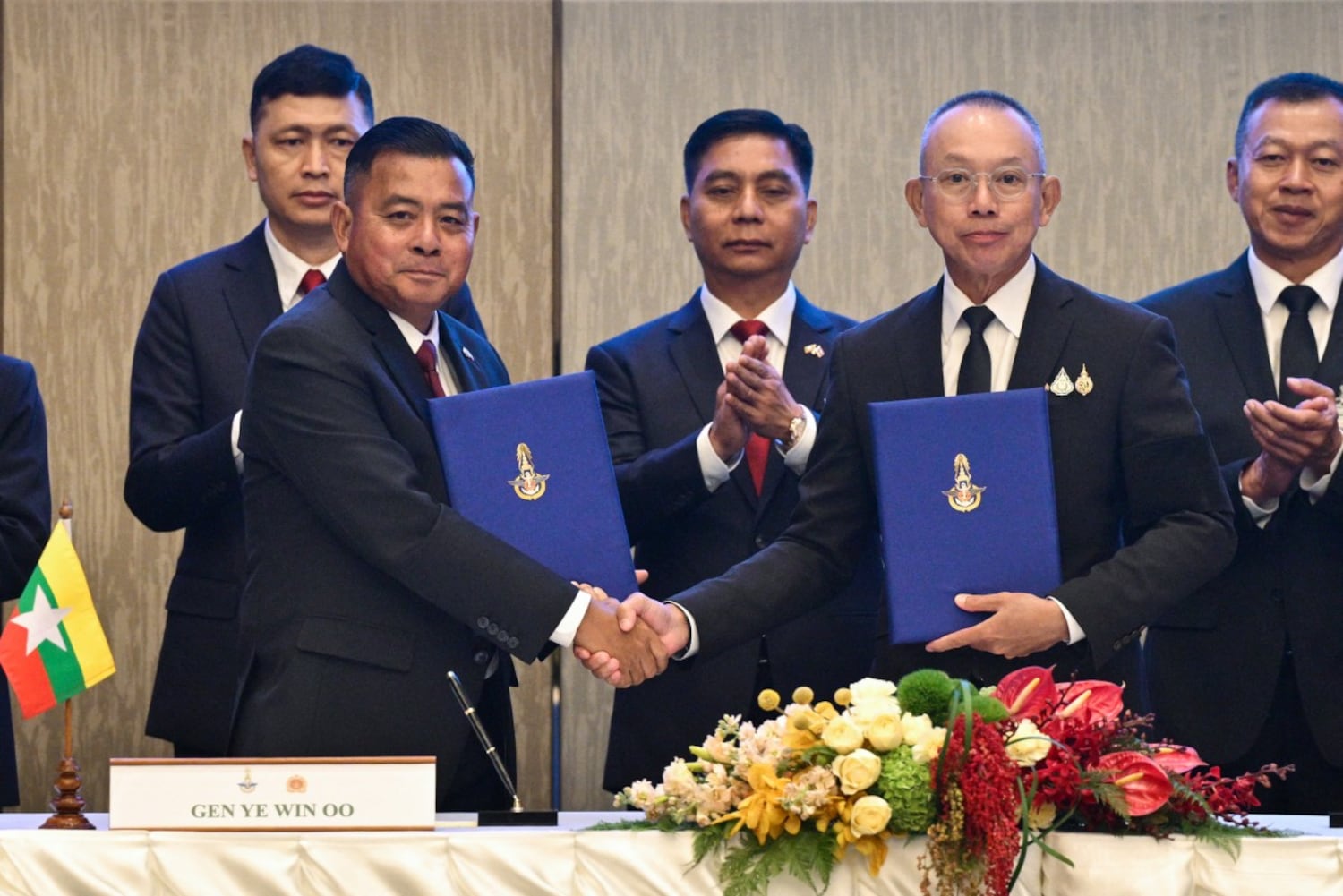ထိုင်းမြန်မာ ကာကွယ်ရေးဦးစီးချုပ်နှစ်ဦးတွေ့ဆုံ၊ နယ်စပ်လုံခြုံရေးကိစ္စများဆွေးနွေး